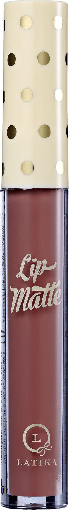 Batom L Quido Latika Lip Matte Nude N Beleza Na Web