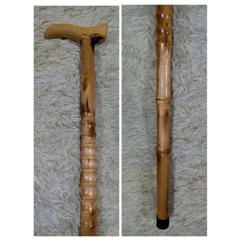 Tungkod Wood Cane Onhand Shopee Philippines