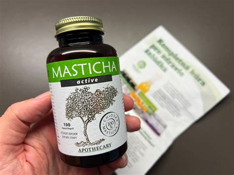 Recenzia: Masticha Active – jednotka na trhu pre zdravé trávenie ...