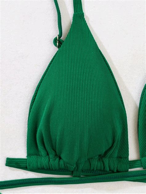 Bikini Estampado Verde Bienvenidos A Sunflower