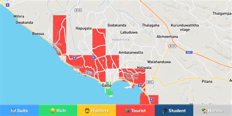 Galle Neighborhood Map