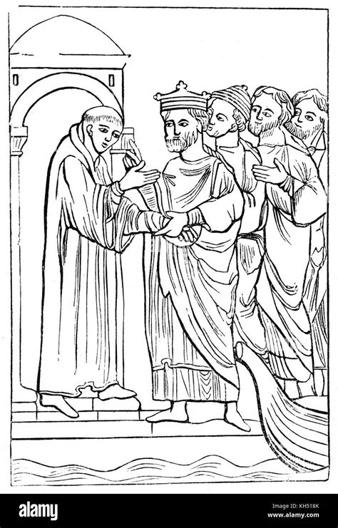 Coloring Page St Cuthbert