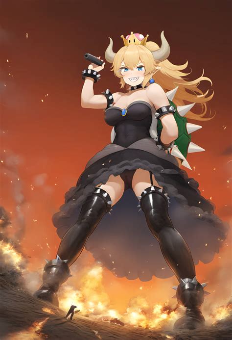 Ai Giantess Bowsette By Tshufengvaj On Deviantart