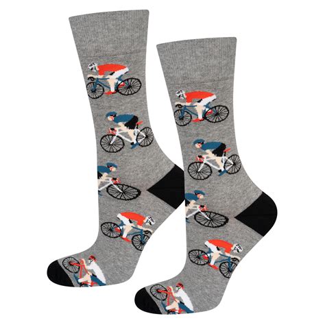 Set Of 3x Mens Colorful Soxo Bicycle Socks Multicolor Men Socks