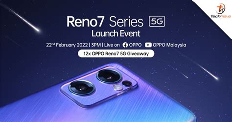 OPPO Reno 7 Series Enco Air 2 And OPPO Watch Free Are Launching In