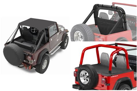 Bestop Traditional Bikini Top Package Jeep Sahara Bikiniyjpkg Northridge X