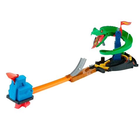 Pista Hot Wheels City Conjunto Ataque de Cobra Mattel Dorémi Brinquedos