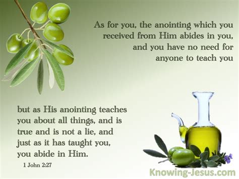 Anointing The Head With Oil