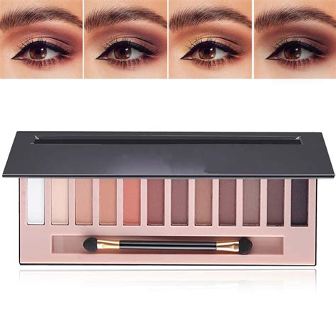 Duozeng Colors Naked Eyeshadow Palette Nude Matte Eye Shadow Palette Makeup Natural Highly
