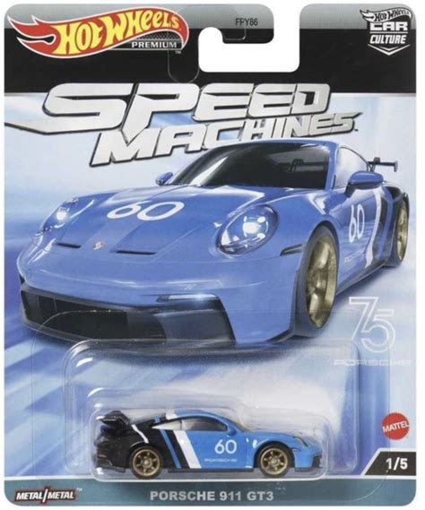 Машинка Hot Wheels Premium Car Culture Porsche GT RS Хот Вилс Премиум купить с