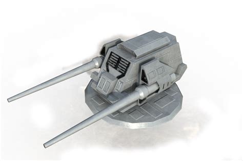 Approved Tech Tct 22 Twin Light Turbolaser Cannon Turret Star Wars