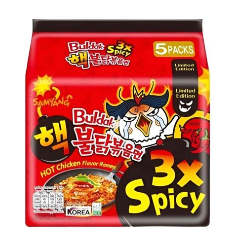 Корейская лапша быстрого приготовления острая Рамен Hot Chicken Spicy X курица шт купить