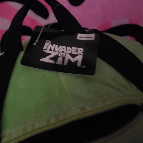 Nickelodeon Hot Topic Invader Zim Gir Plush Backpack Depop