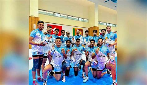 India Beat Iran To Defend Mens Asian Kabaddi Championships Title