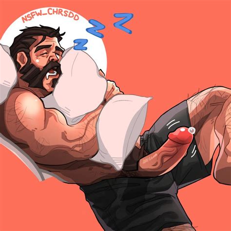 Graves Game Hentai Muscles Muscular Facial Hair Manly Clothing Biceps Daddy Valorant