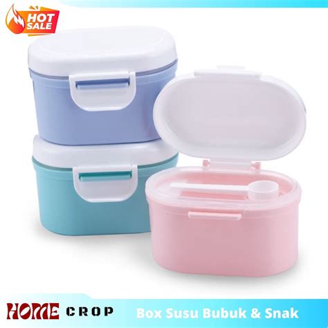 Jual Kotak Tempat Susu Bubuk Bayi Anti Tumpah Box Wadah Penyimpanan