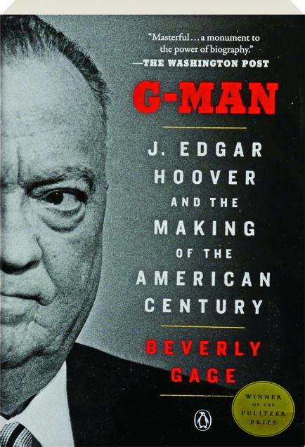 G Man J Edgar Hoover And The Making Of The American Century