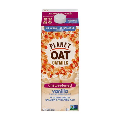 Planet Oat Unsweetened Vanilla Oatmilk | Milk Pick