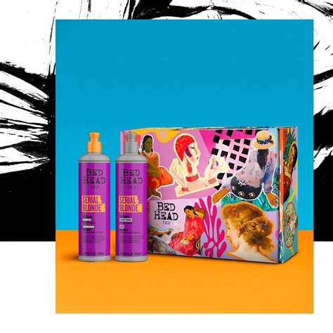 TIGI BED HEAD SERIAL BLONDE Подарочный набор для блондинок шампунь мл кондиционер мл