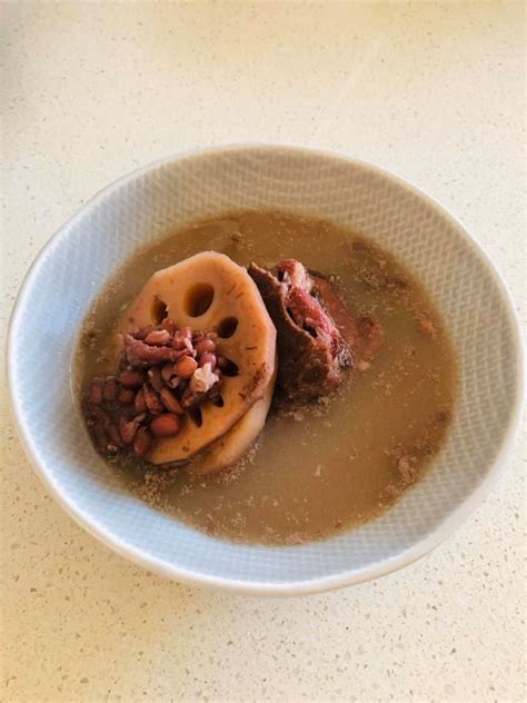 Pork Red Beans And Lotus Root Soup Healthy Chinese Soups