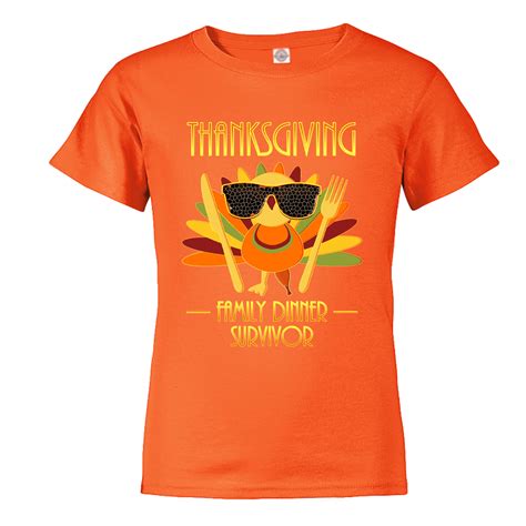 Thanksgiving Shirt for Boys - Funny Youth Thanksgiving Shirts for Kids ...