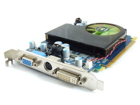 Nvidia GeForce 8600GS 512MB V/D/VO DVI VGA S-Video Grafikkarte 188 ...