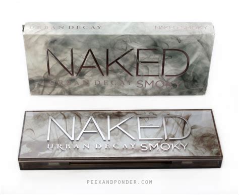 Urban Decay Naked Smoky Palette Tutorial Peek Ponder