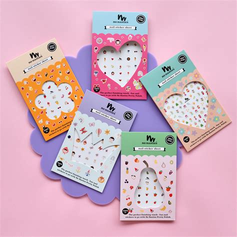 Kids Nail Stickers No Nasties Kids Uk