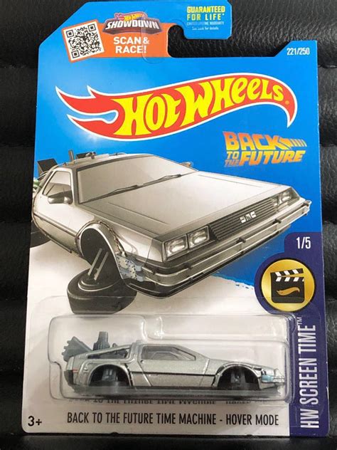 Hot Wheels Back To The Future Hover Mode Cast Delorean Hobbies Toys Toys Games On