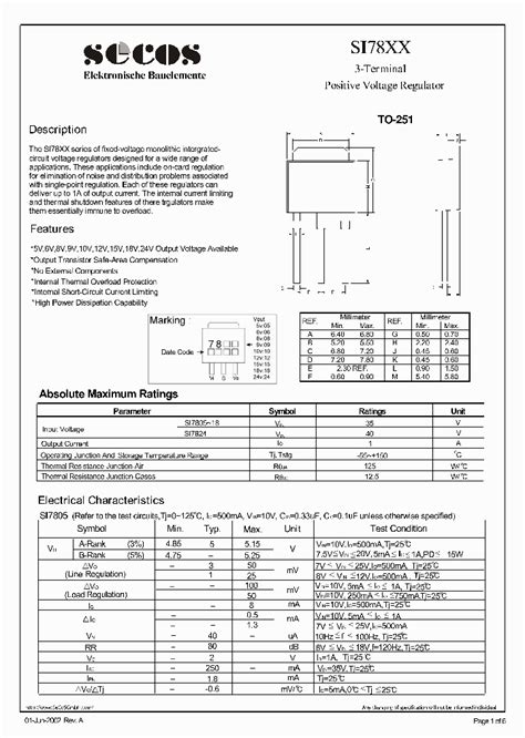 SI7805_1874989.PDF Datasheet Download --- IC-ON-LINE