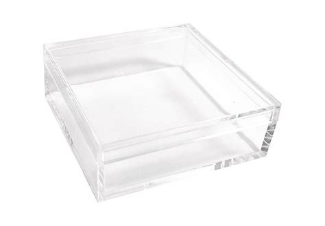 Clear Acrylic - Box "D" | Acrylic box, Clear acrylic, Acrylic