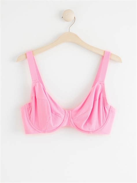 Kupaci Kostim Gornji Deo Ribbed Unpadded Bikini Bra With Underwire Lindex Online Shop Srbija