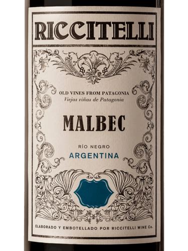 Mat As Riccitelli Old Vines Malbec Vivino Us