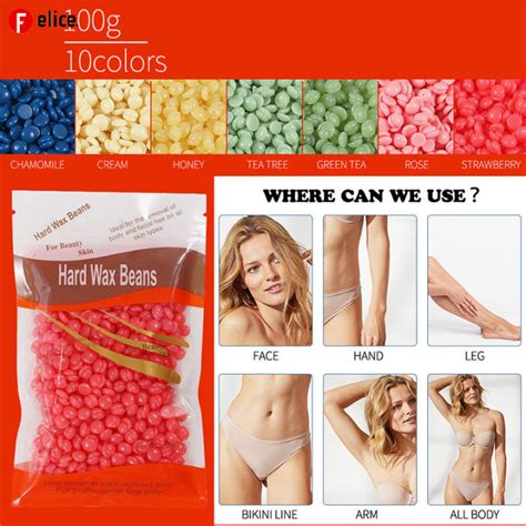 Miss Coco No Strip Depilatory Hot Film Hard Pellet Waxing Hair Bean Lazada Ph