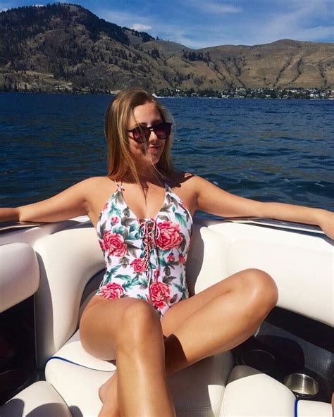 Hot Blonde In A One Piece Porn Pic