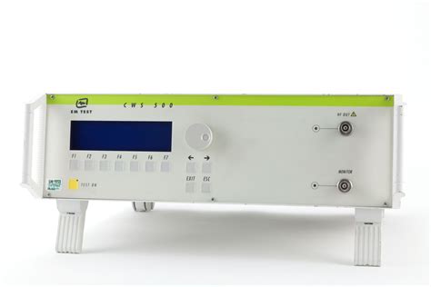 Em Test Cws500 Conducted Immunity System Item 592