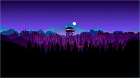 Purple Firewatch Wallpapers - Top Free Purple Firewatch Backgrounds ...