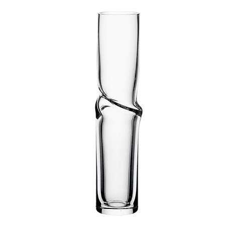NUDE GLASS Omnia Twist Vase Clear Editorialist