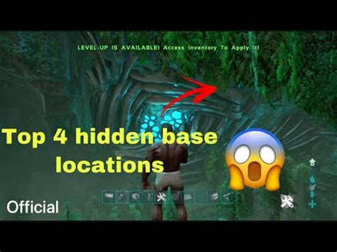 TOP 4 HIDDEN BASE LOCATIONS EXTINCTION Ark Survival Evolved YouTube