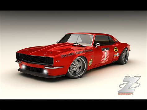 1968 Zolland Chevrolet Camaro Custom Hot Rod Rods Classic Muscle Lowrider Lowriders