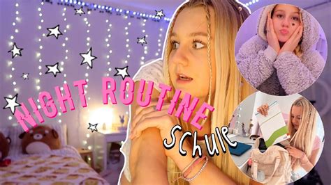 Abendroutine Schule Real School Night Routine Mavie Noelle Youtube