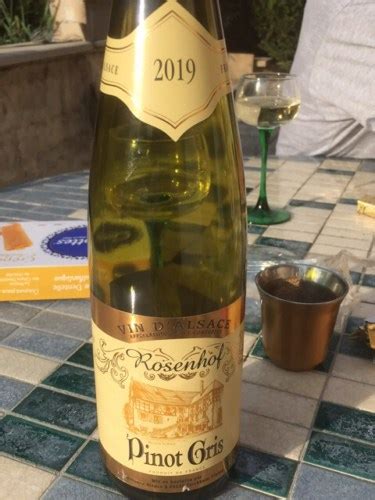 2019 Rosenhof Pinot Gris Vivino US