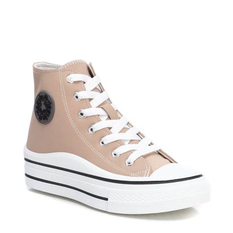 Zapatilla Para Mujer Xti36 Nude Pu