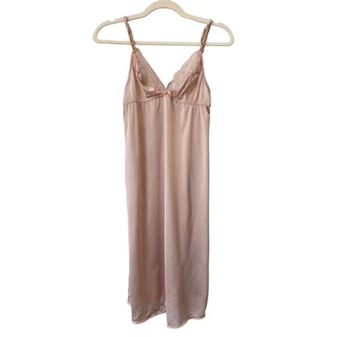 Jcpenney Intimates Sleepwear Jcpenney Vintage Slip Full Womens Lace Trim Lingerie