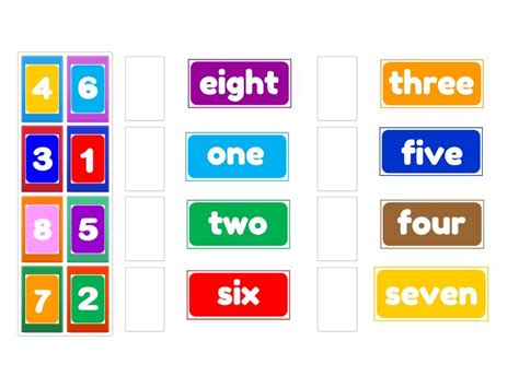 numbers   myteachingstuff match