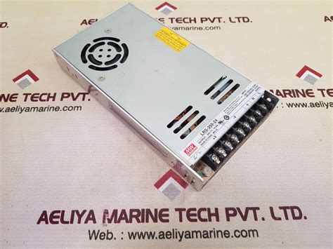 Mean Well Lrs-350-24 Switching Power Supply 24V, 14.6A – Aeliya Marine ...