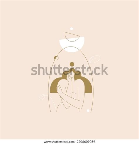 Female Body Vector Illustration Nude Woman Stock Vector Royalty Free 2206609089 Shutterstock