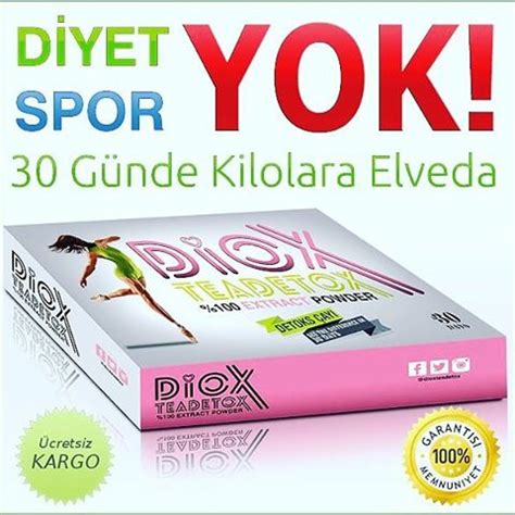 Diox Tea Zayıflama Çayı