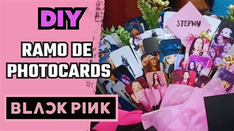 C Mo Hacer Un Impresionante Ramo De Photocards De Blackpink Youtube