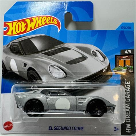 Hot Wheels Dream Garage El Segundo Coupe Silver Th Scale Model Mattsbrickmocs